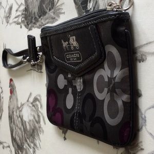 Coach wristlet